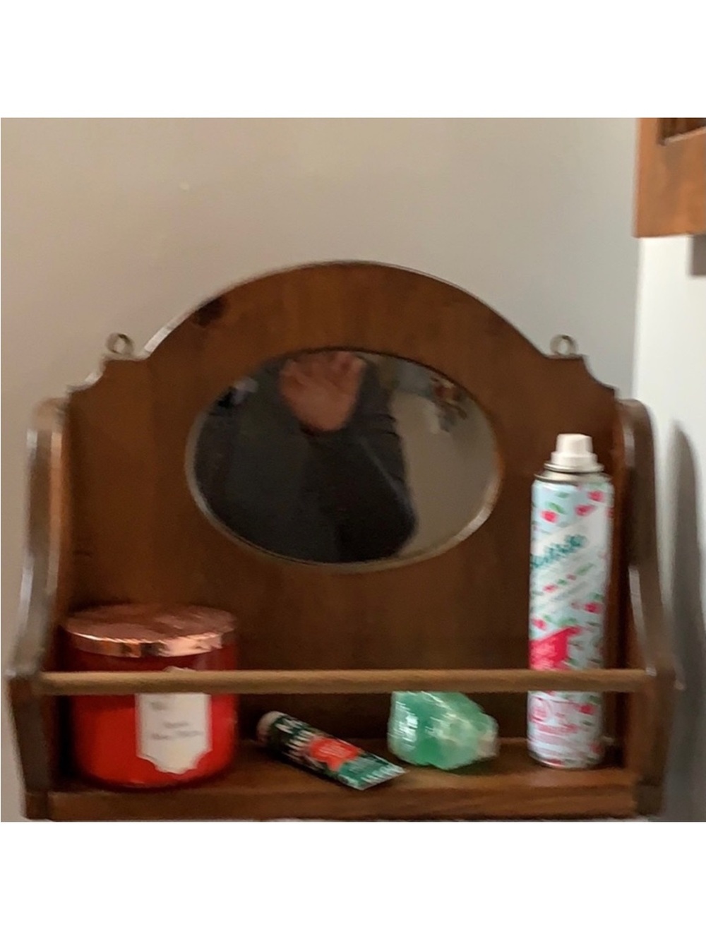SALE!! Mirrored shelf. Handmade.     3
